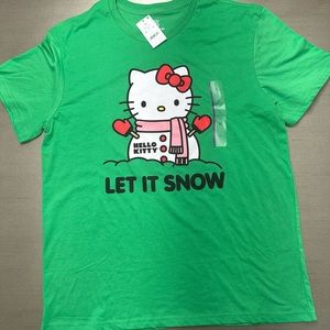 Hello Kitty T-Shirt “let it snow”